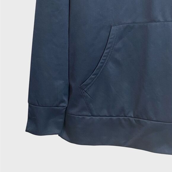 FCB Barcelona Soccer Club Pullover Hoodie Men's Size XL Blue Lightweight Pockets - Picture 9 of 16